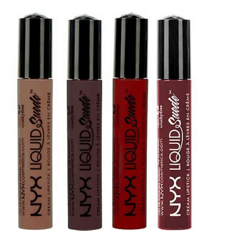 nyx suede cream lipstick